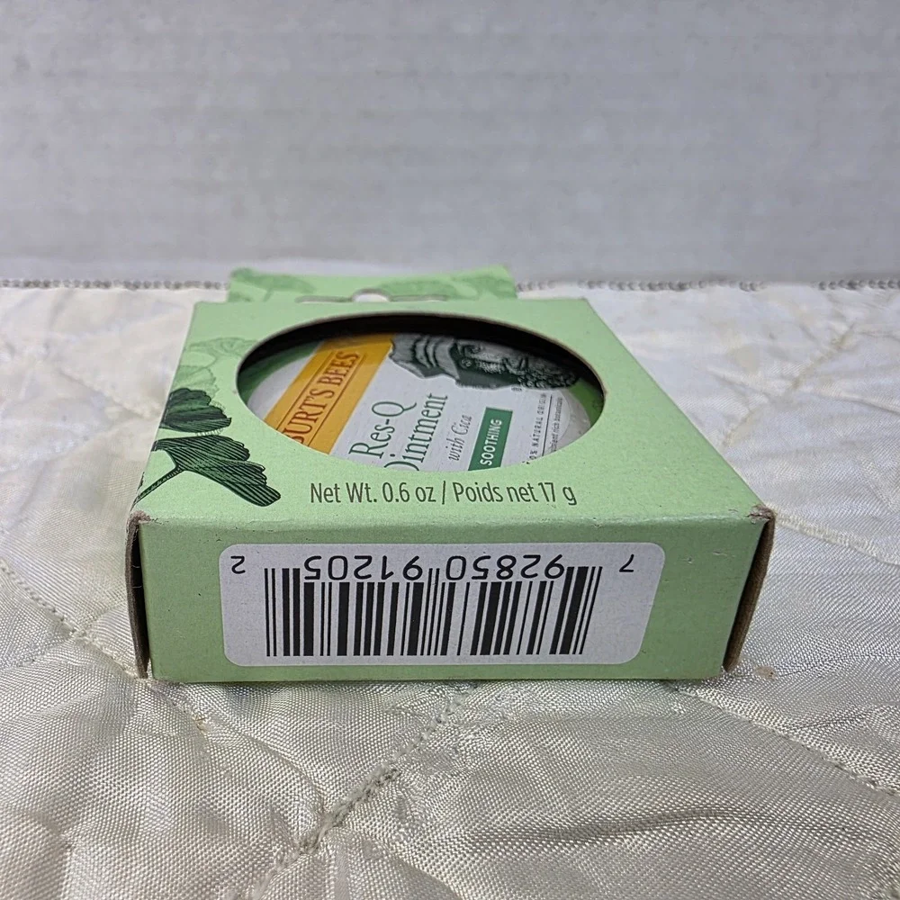 Burt's Bees Res-Q Ointment Skin Balm Soothing All Natural Beeswax 0.6oz Moisture